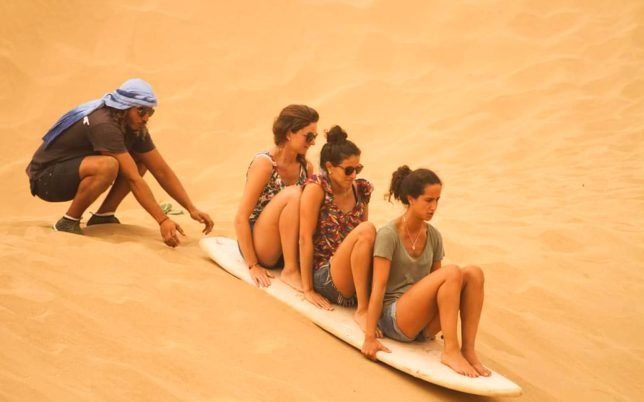 Sandboarding